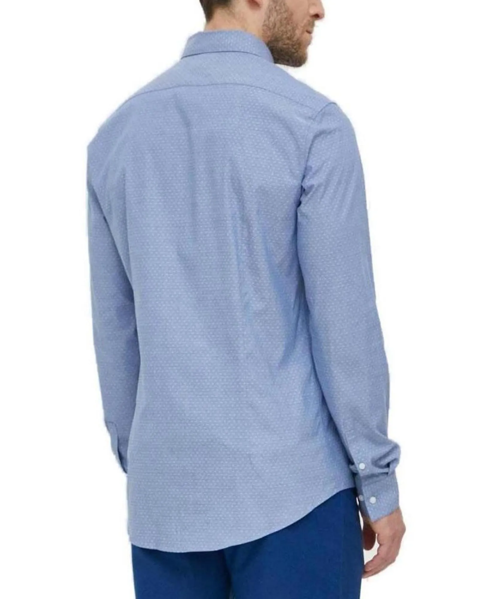 Calvin Klein SlimFit Mini Dot Print Shirt