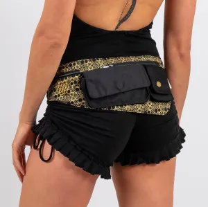 Dancefloor Belt - Hexagon Bee Print
