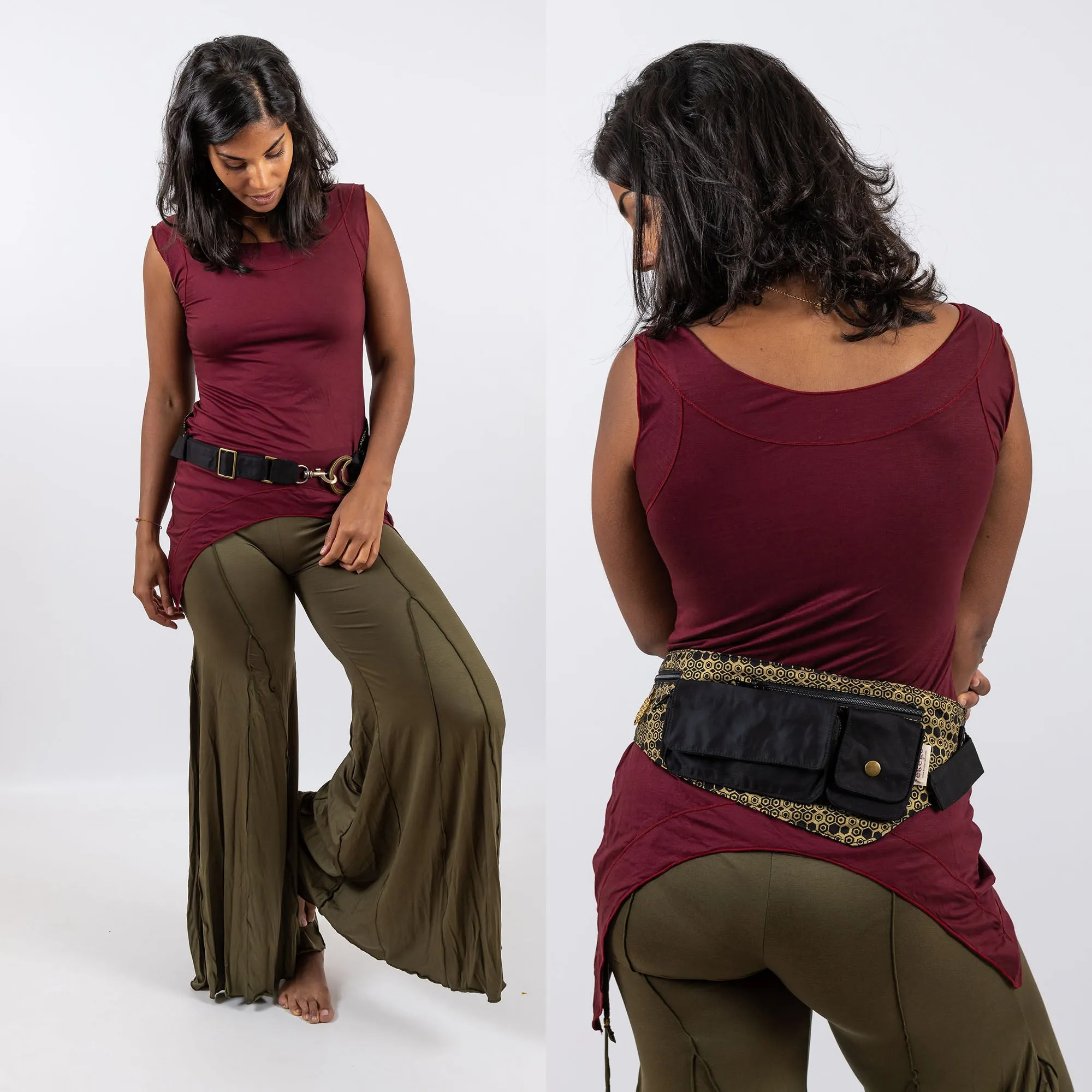 Dancefloor Belt - Hexagon Bee Print