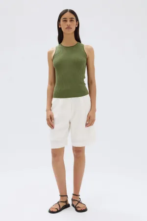 FAYE KNIT TANK | PANDAN