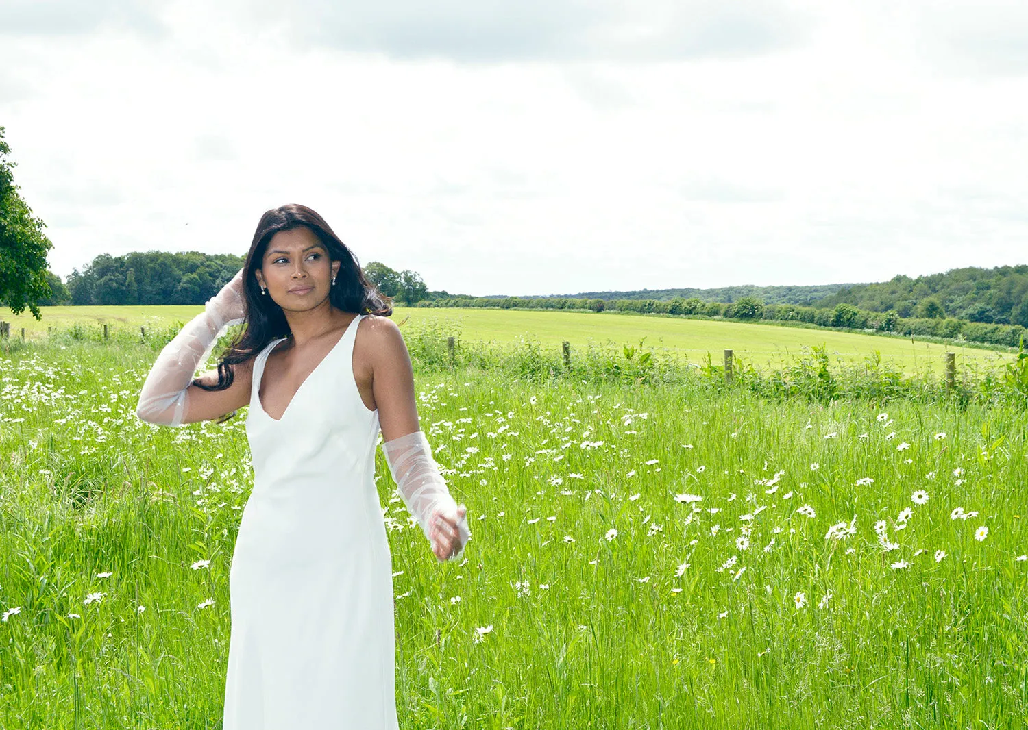 Fitted Bridal Gloves