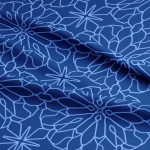 Geometric Lace Blue - Pre-Order