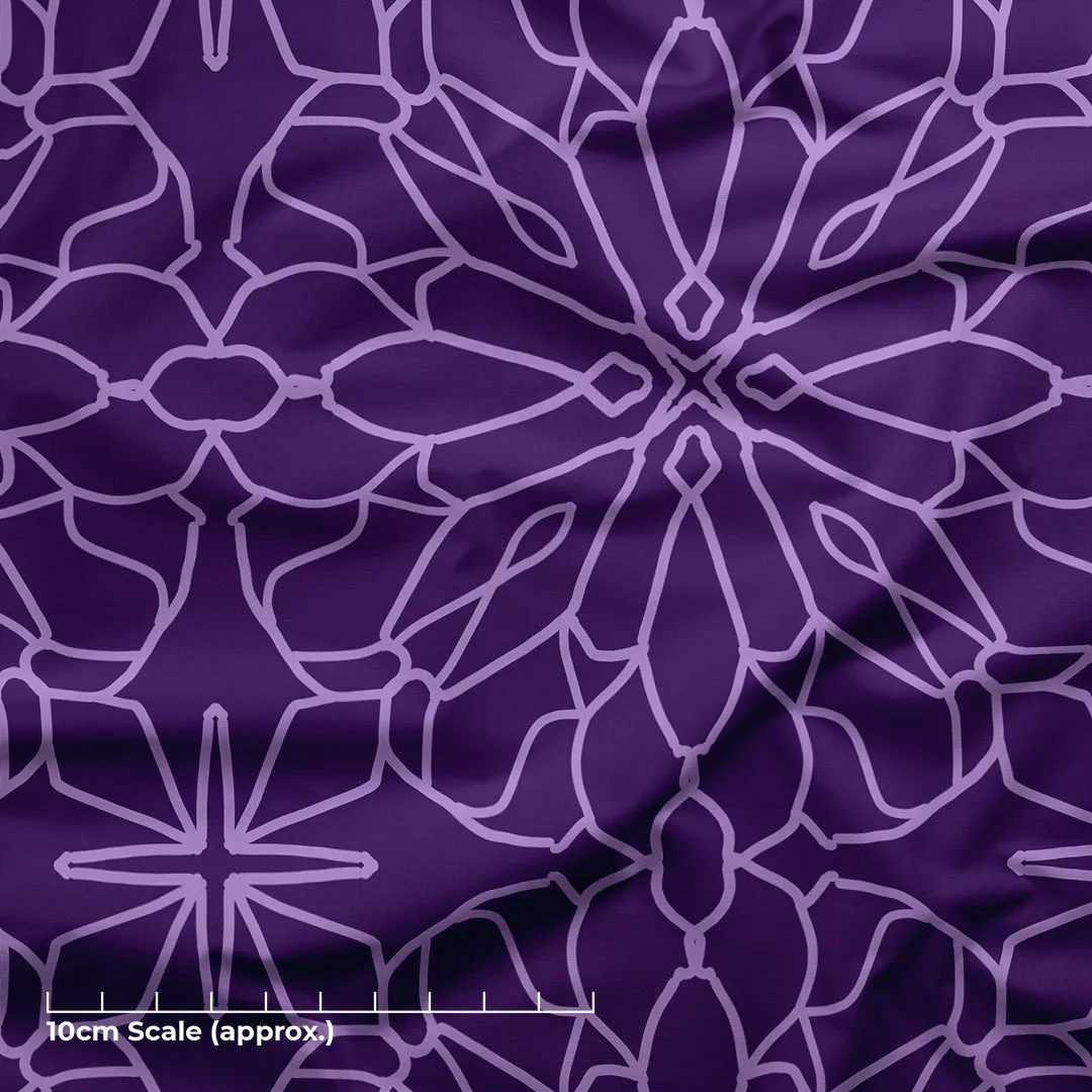 Geometric Lace Purple - Pre-Order