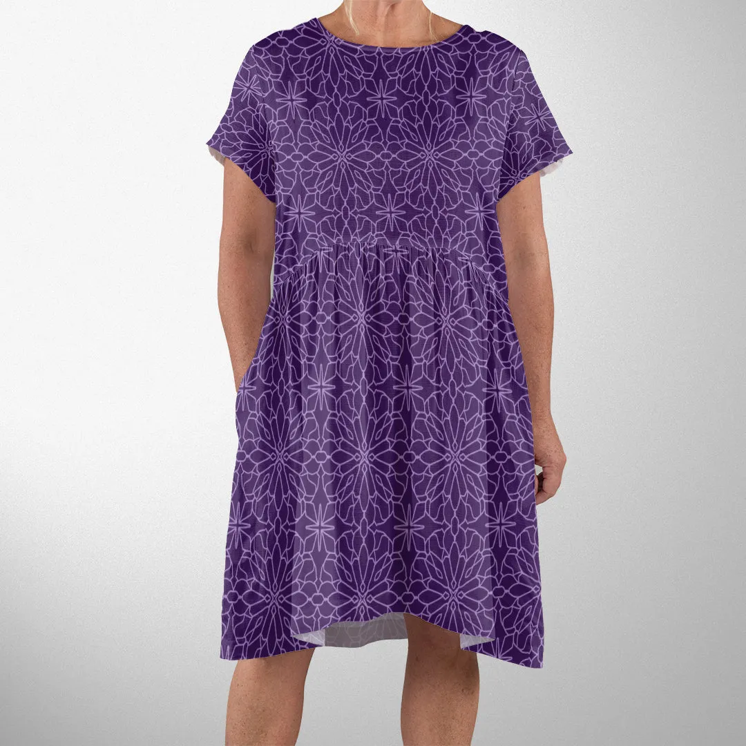 Geometric Lace Purple - Pre-Order