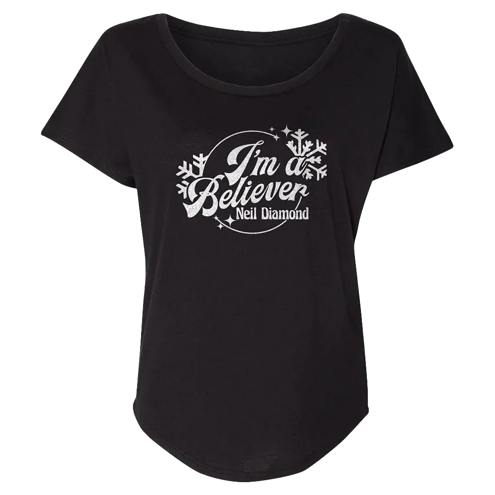 I'm A Believer Ladies T-Shirt