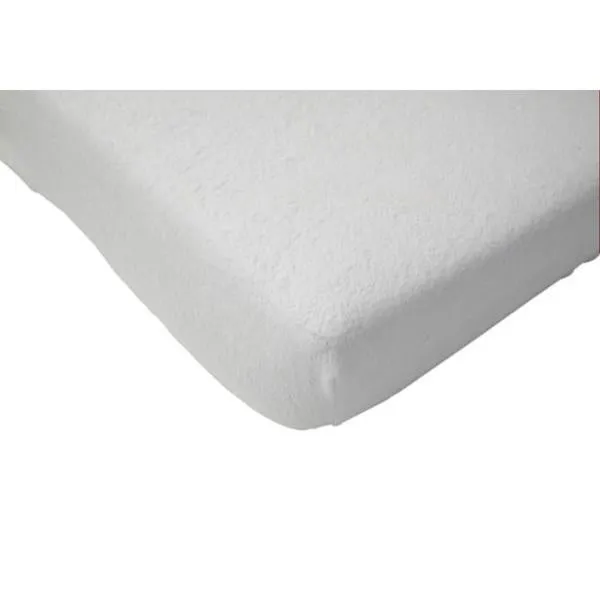 Jollein Fitted Sheet Jersey White 70x140