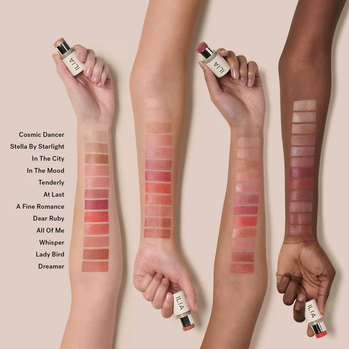 Multi-Stick Cream Blush   Highlighter   Lip Tint