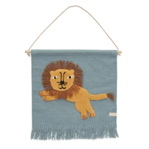OYOY Wall Hanger Jumping Lion