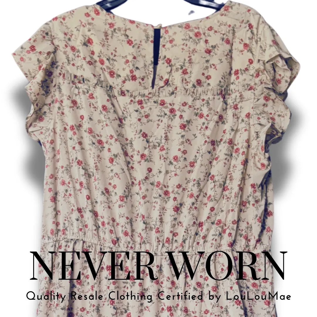 Quality Resale from LouLouMae | Hailey & Co Tiered Dress | Never Worn | 2X, 3X