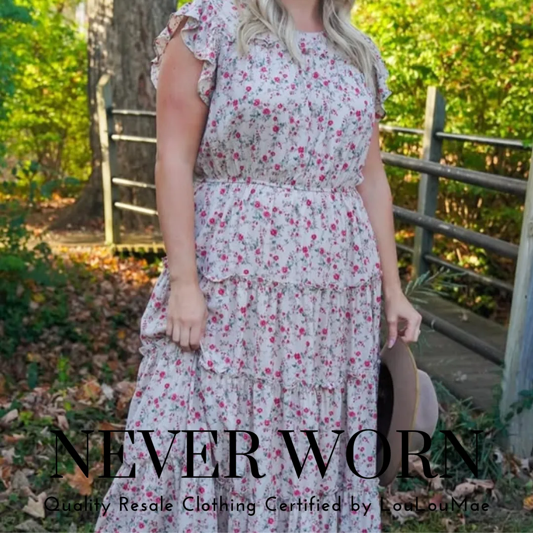Quality Resale from LouLouMae | Hailey & Co Tiered Dress | Never Worn | 2X, 3X