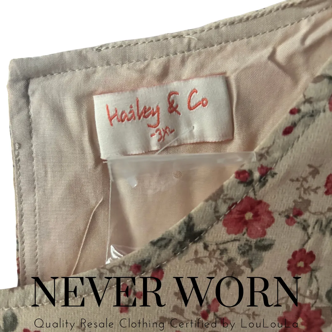 Quality Resale from LouLouMae | Hailey & Co Tiered Dress | Never Worn | 2X, 3X
