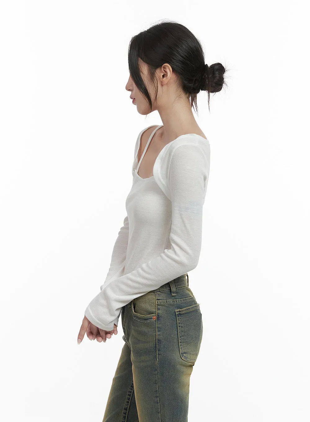 Sleek Fit Long Sleeve Bolero CS430