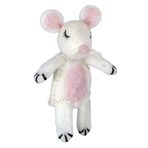 Woolie Mouse Finger Puppet